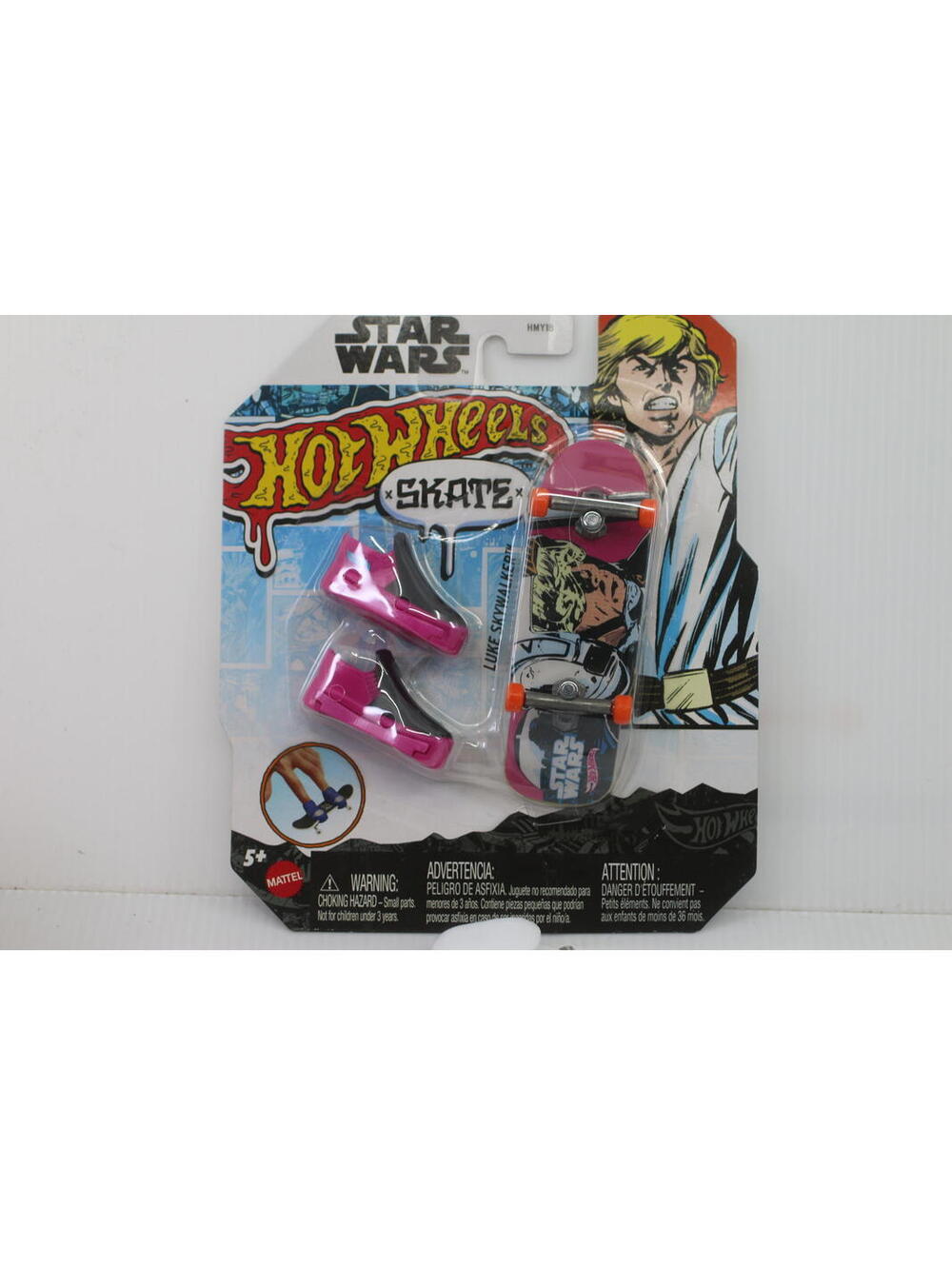 Star Wars - Hot Wheels Skate - Starwars Luke Skywalker Skateboard - New